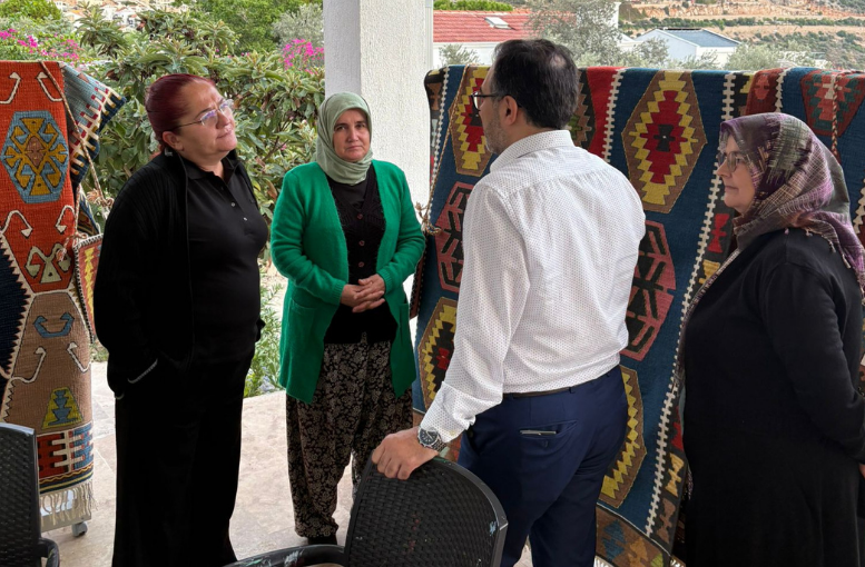 Kalkan’da kadın emeğine tam destek